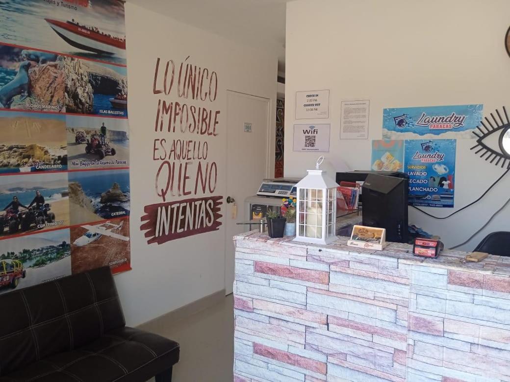 Hostal Brisa Marina Paracas Eksteriør bilde